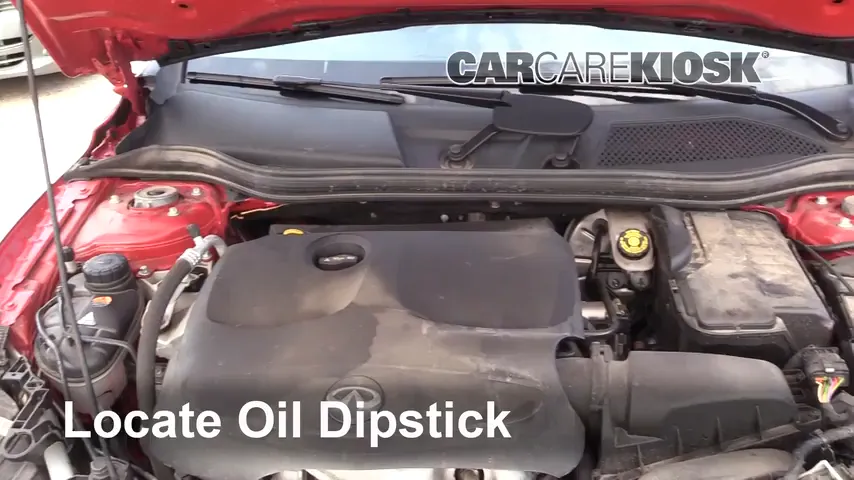 2017 Infiniti QX30 2.0L 4 Cyl. Turbo Oil Check Oil Level